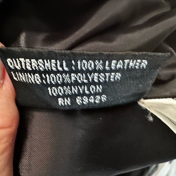 Wilson Black Leather Jacket for Women like new. - Picture 7 of 7